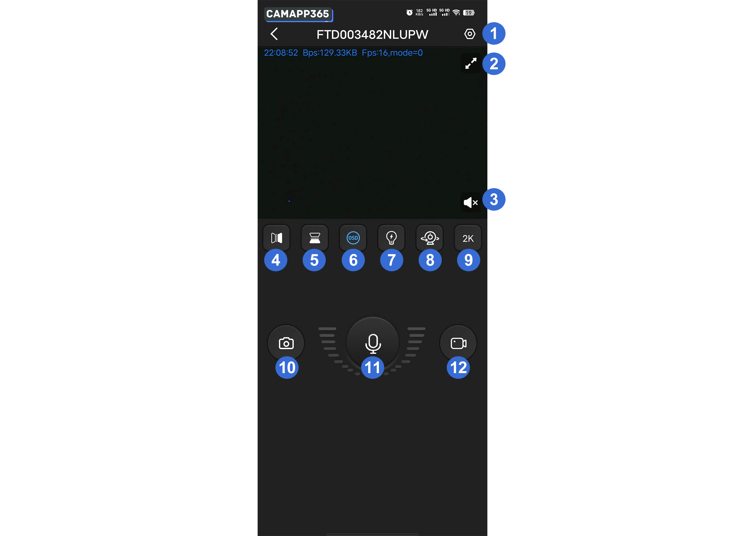 FtyCamPro Android Interface Description