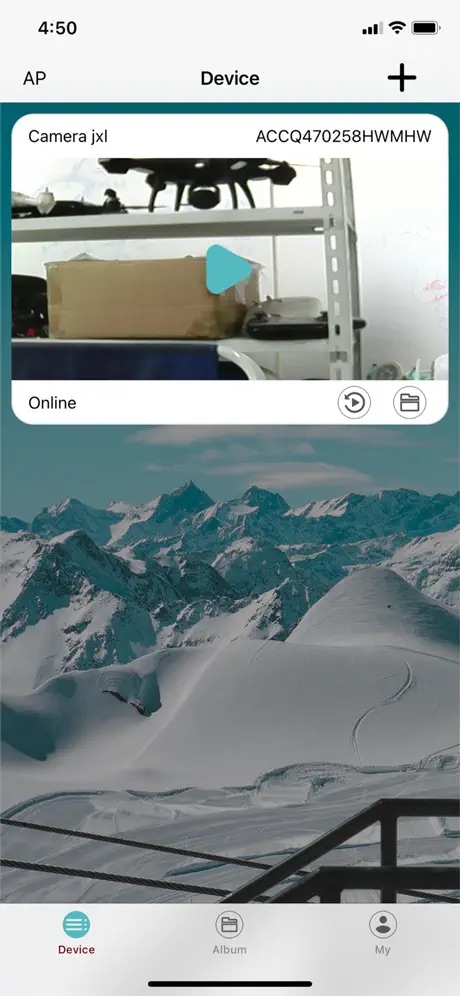 JXLCAM app