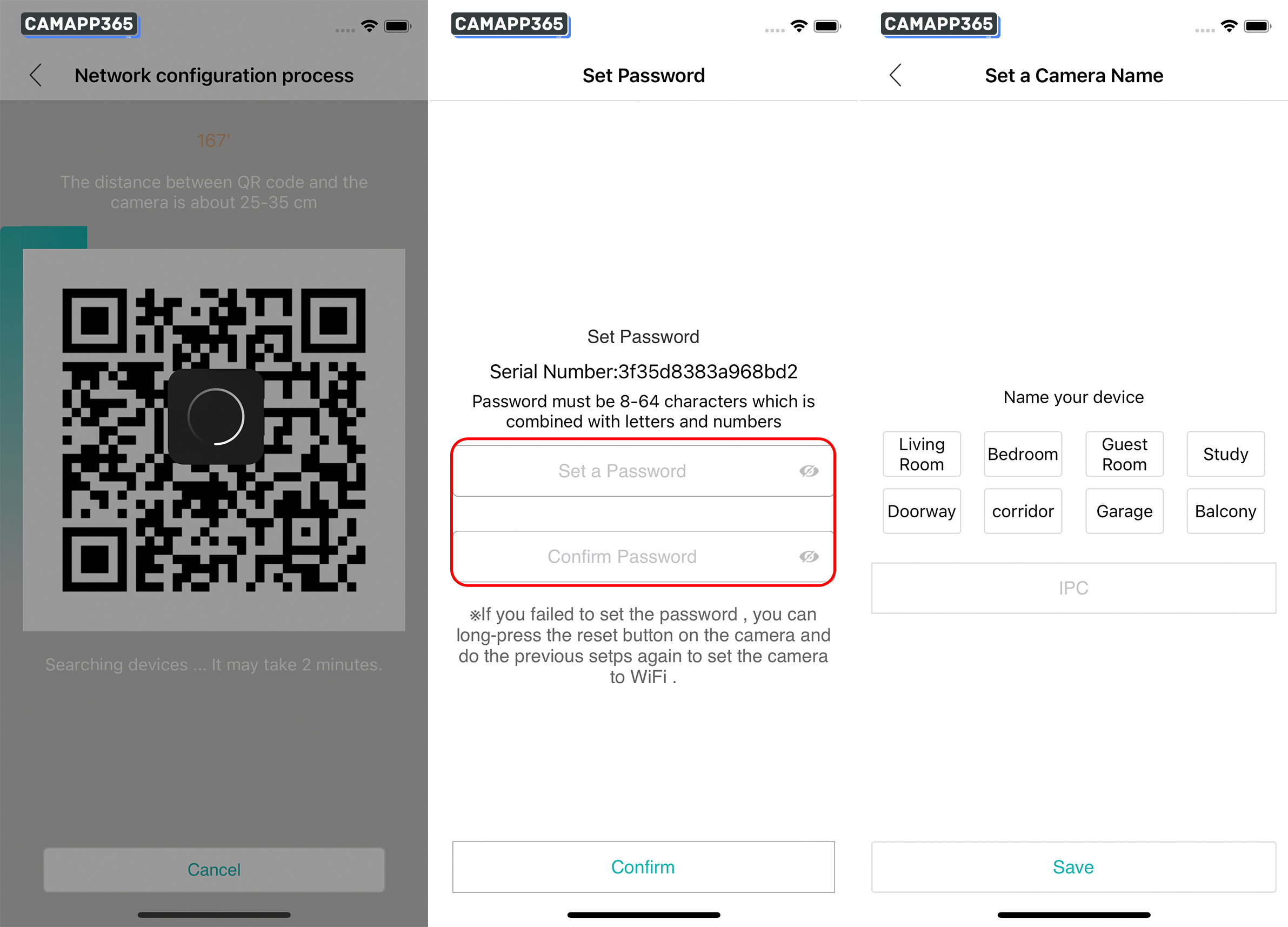 QR code mode - Connect iCSee CameraTo Wifi