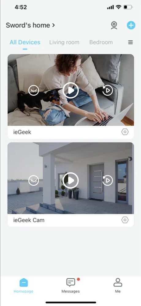 ieGeek Cam app