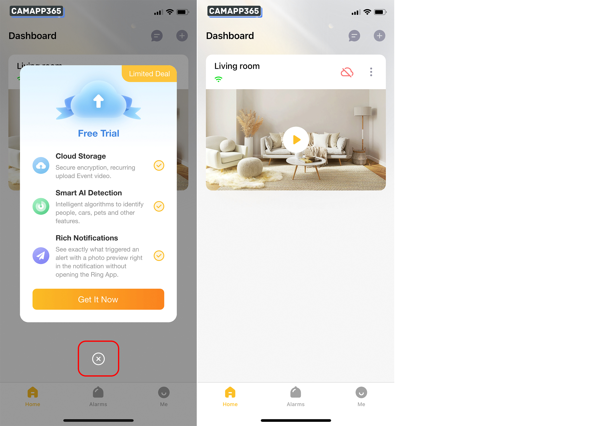 Connect IPC360 Home camera to wifi