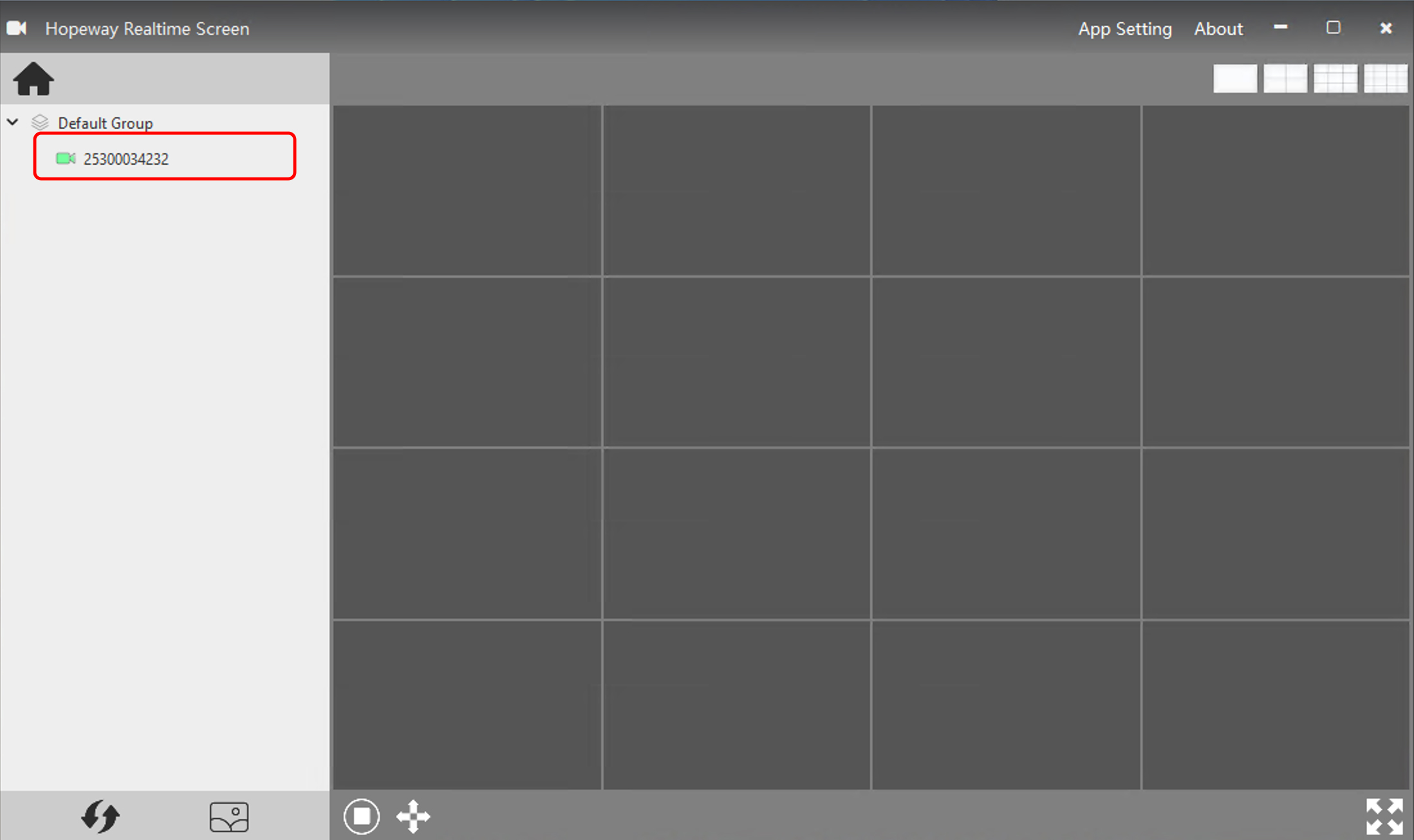 Connecting HIDVCAM Cameras