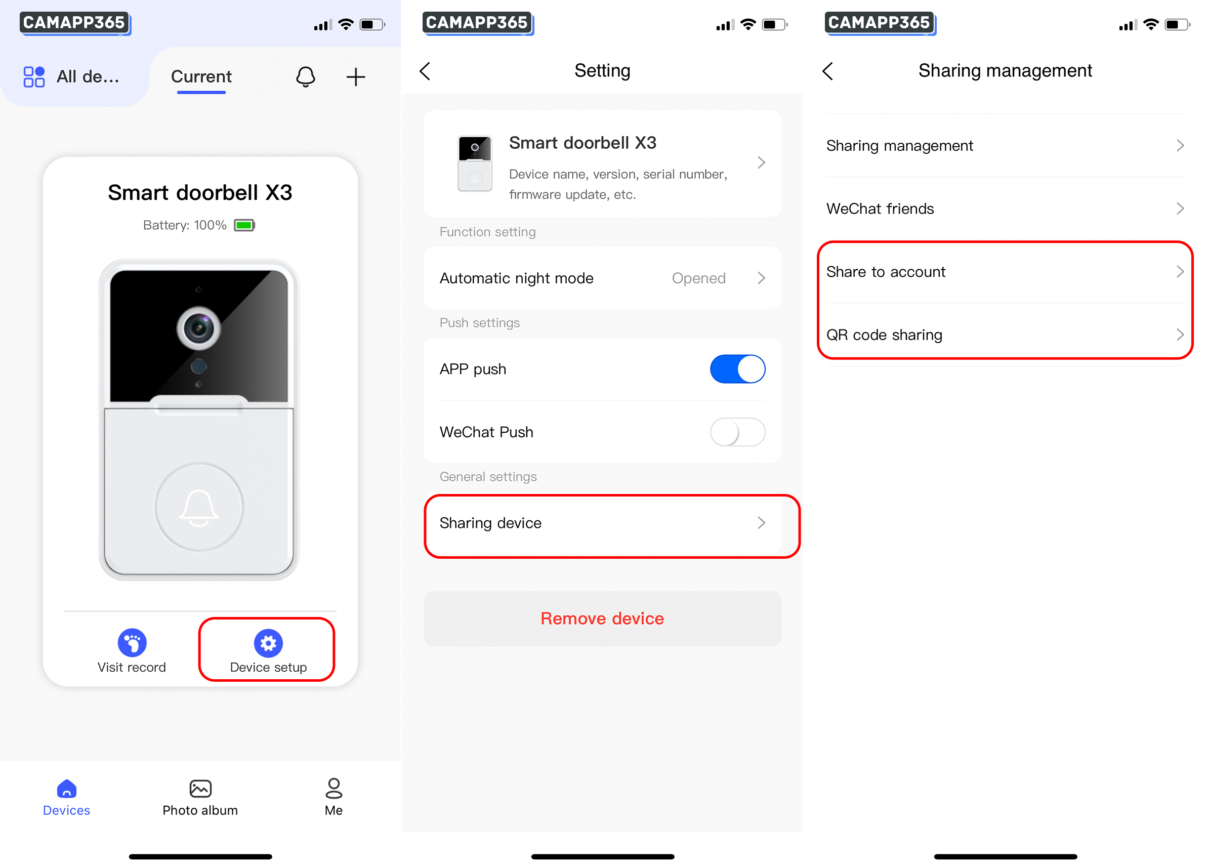 Share X Smart Home Doorbell