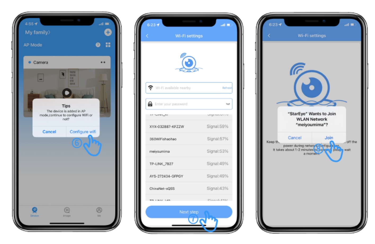 AP Mode - Connect&nbsp;StarEye&nbsp;Camera To Wifi