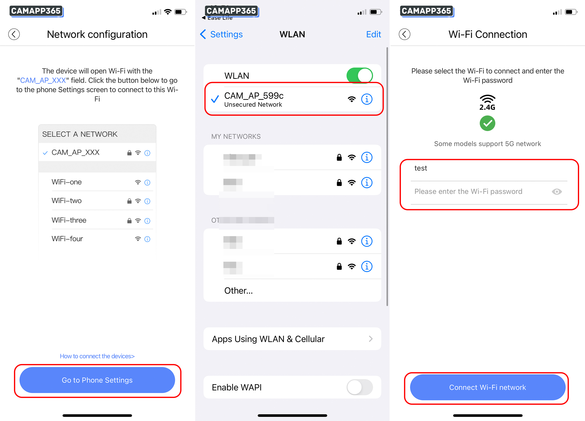 AP hotspot connection