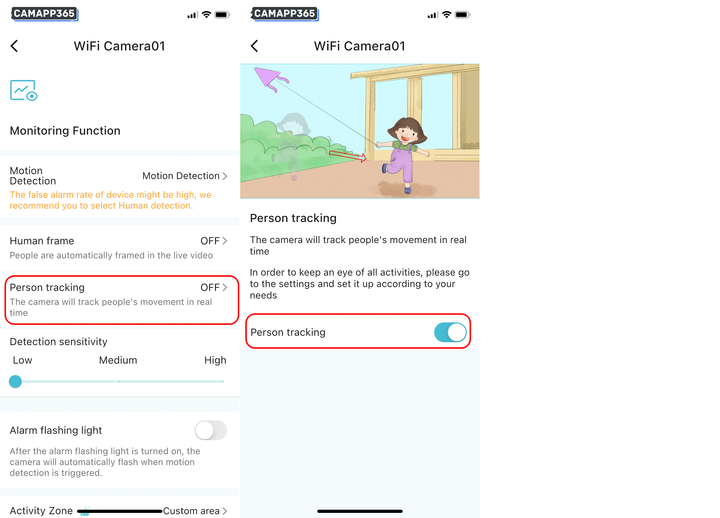 Auto Tracking