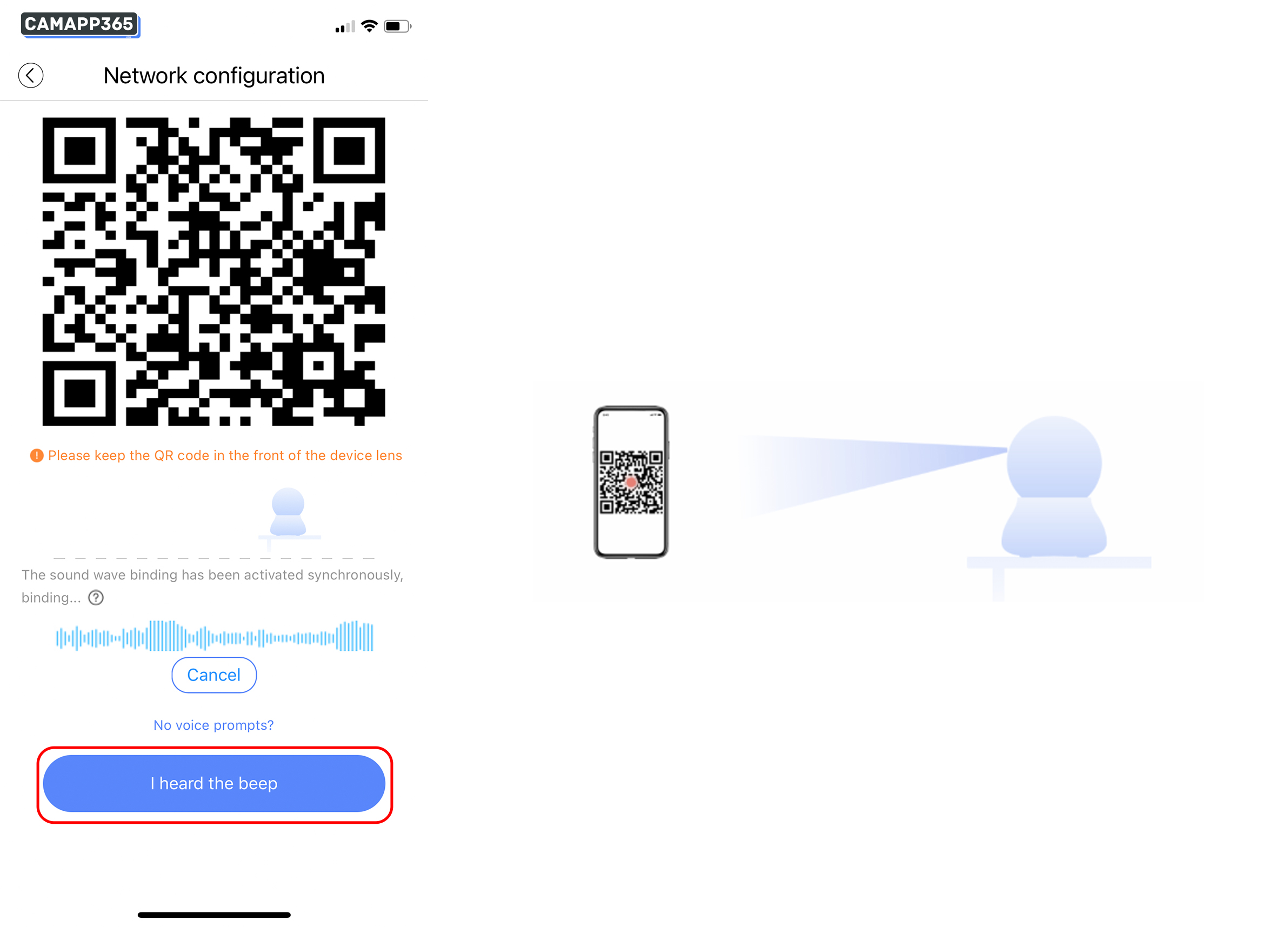 QR Code Connection