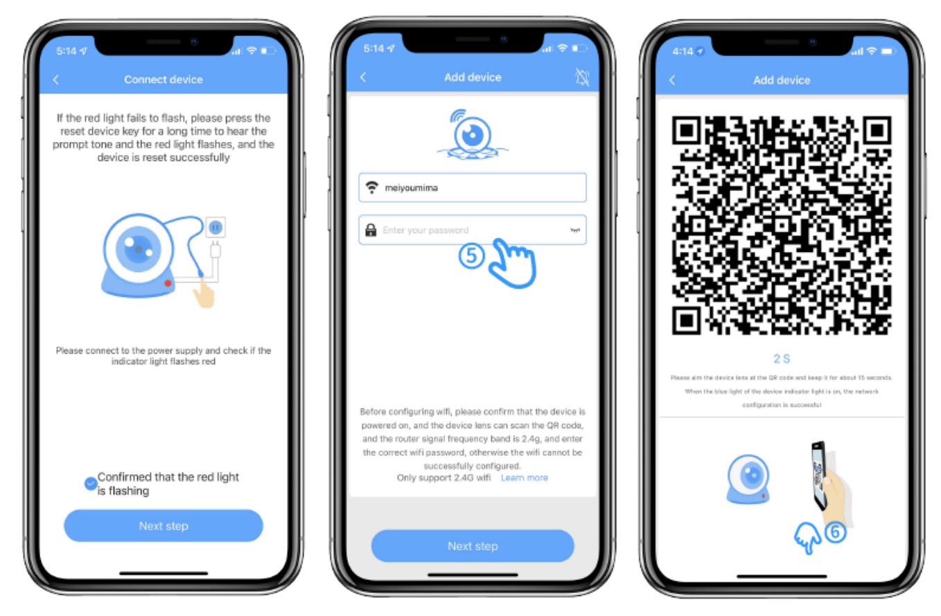 QR code Mode - Connect&nbsp;StarEye&nbsp;Camera To Wifi