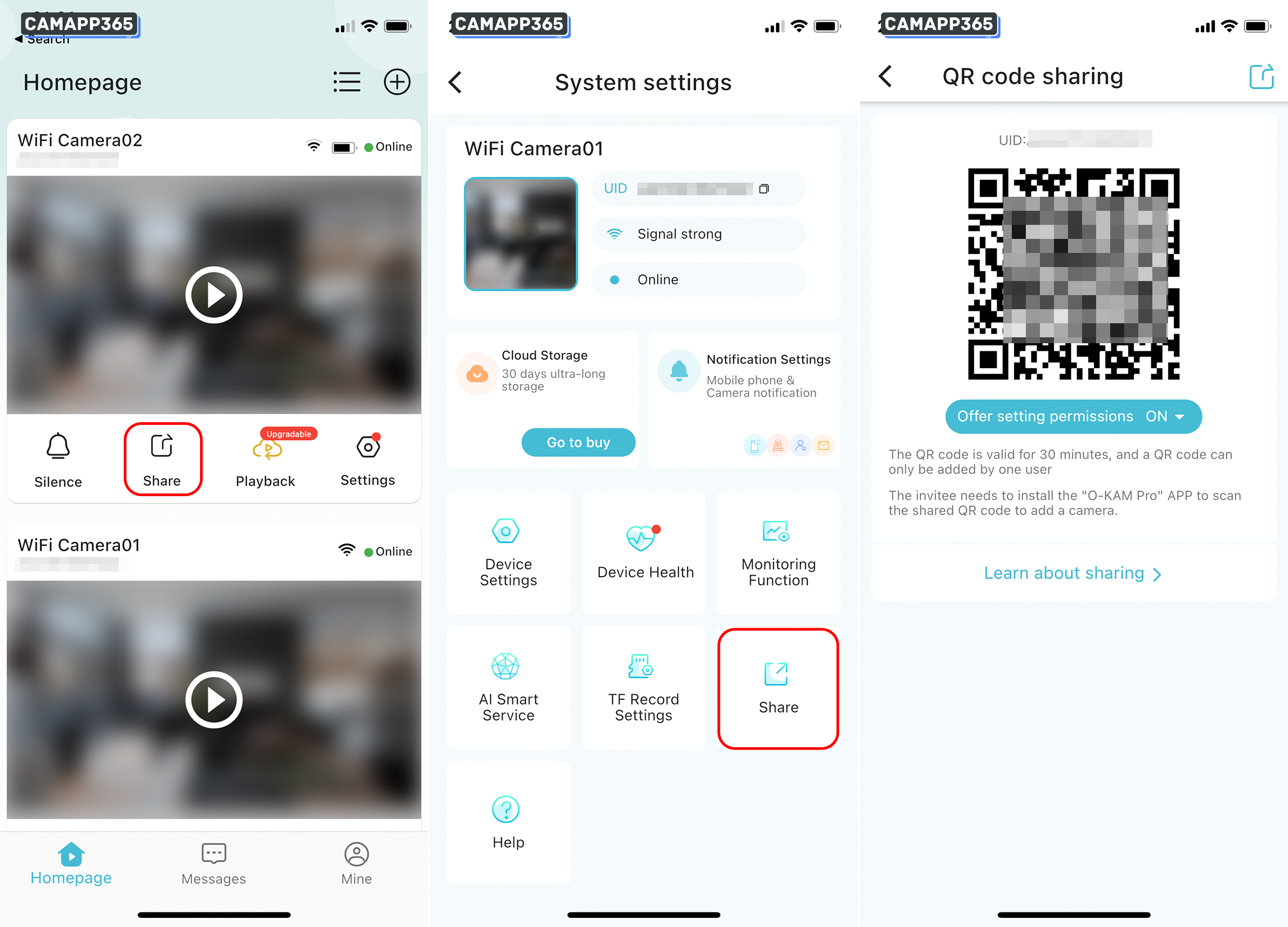 Share O-KAM Pro Camera