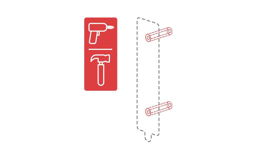 Install SwitchBot Keypad Touch - Install with Screws