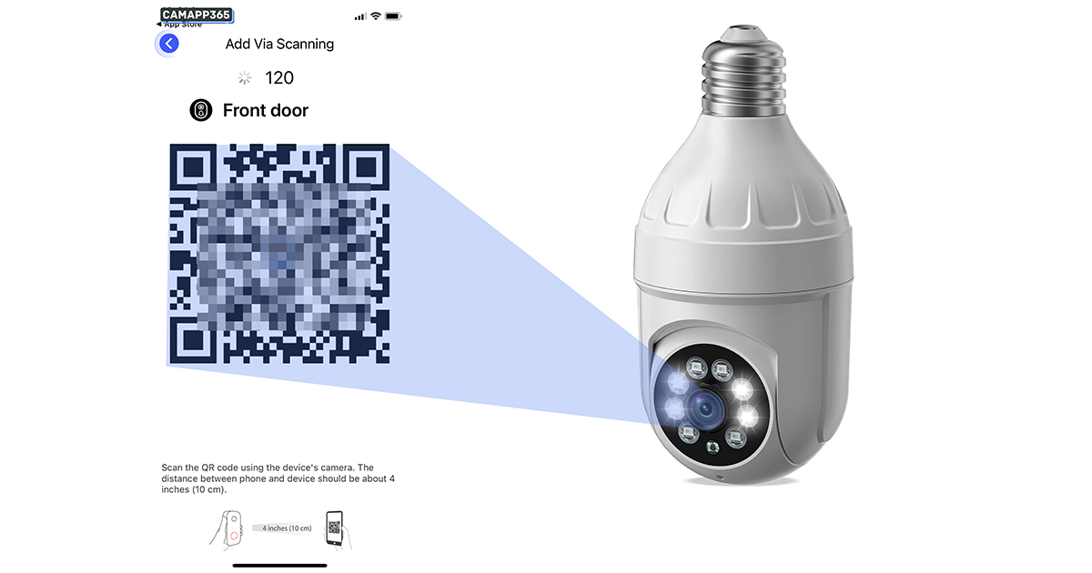 SetUp Aiwit Light bulb camera (Complete Manual)