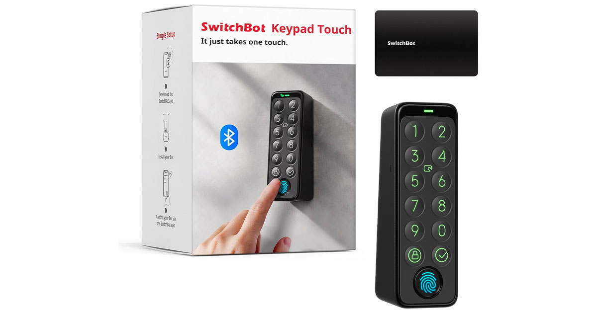 SwitchBot Keypad Touch Install and Setup (Full Manual)